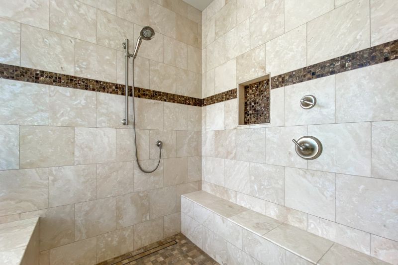 Tile Patterns in Modern Shower