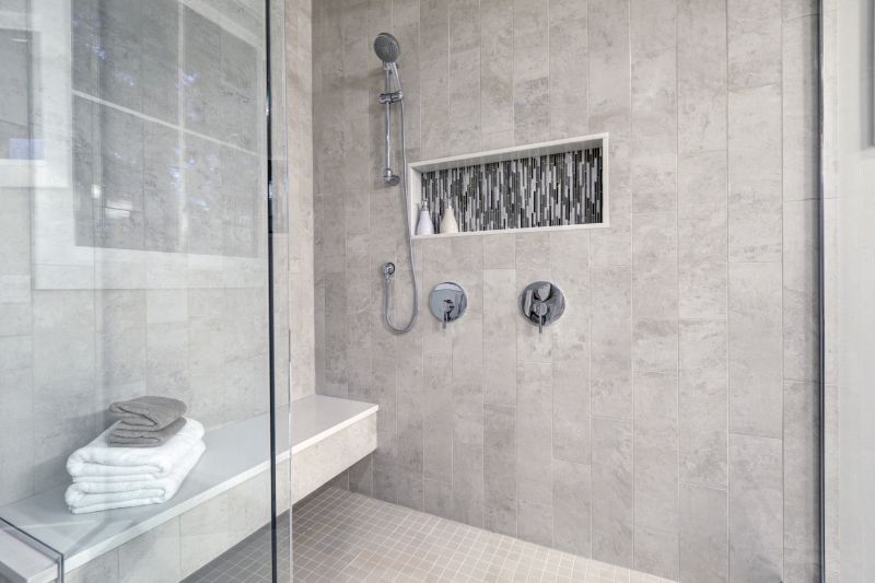 Sleek Shower with Modern Fixtures